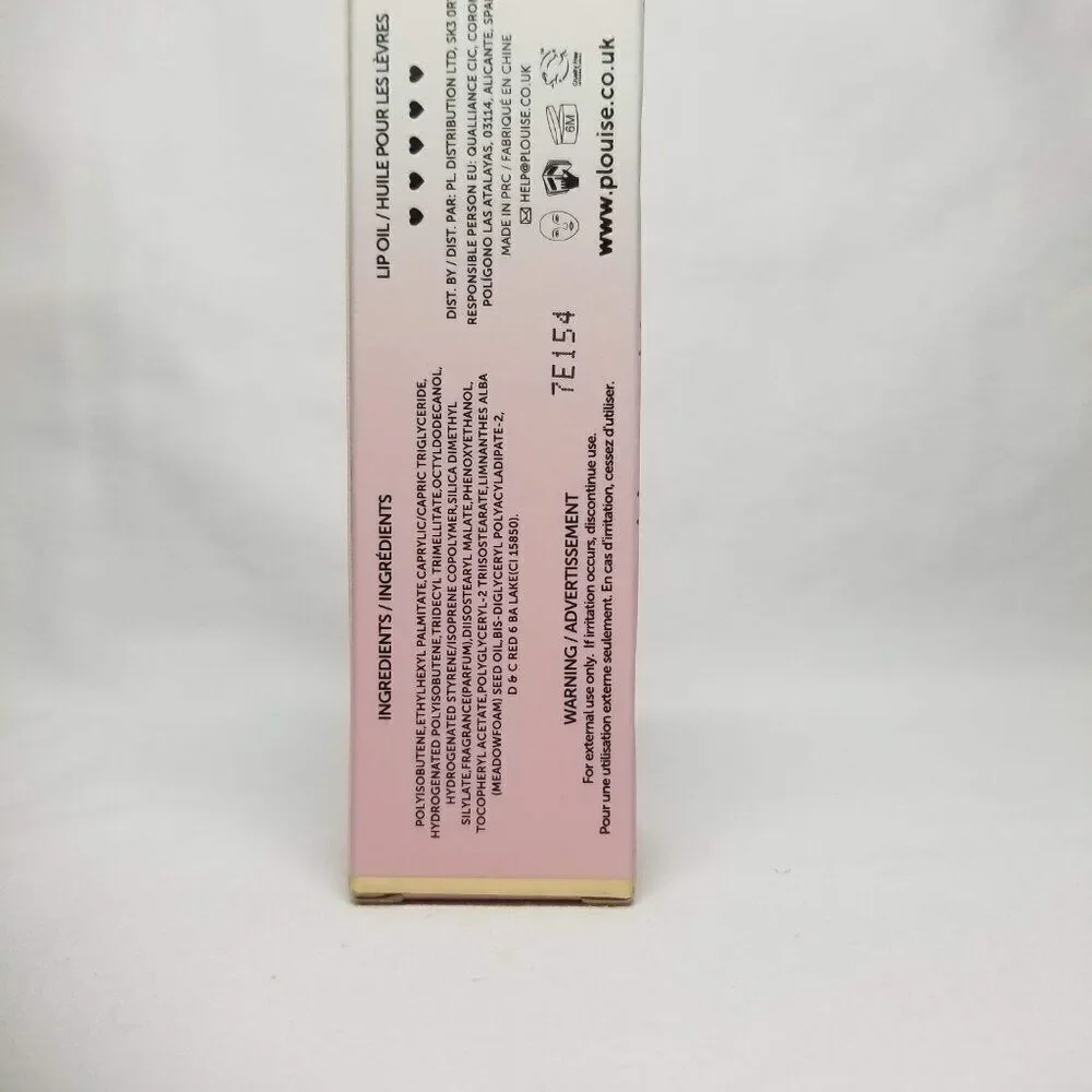 P.Louise Stay Shining Lip Oil - Raspberry Reign